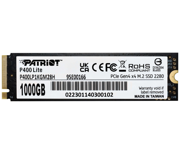 Patriot 1TB M.2 PCIe Gen4 NVMe P400 Lite - 1113160 - zdjęcie 4